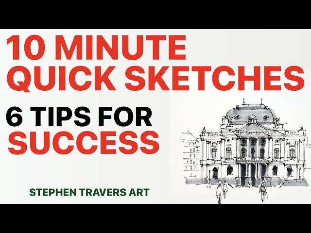 Super Quick Sketching Tips