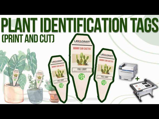 Print & Cut Durable Plant ID Tags