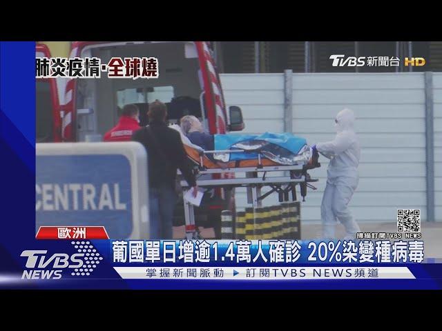 不只更易傳播 英相:英國變種病毒致死率更高｜TVBS新聞