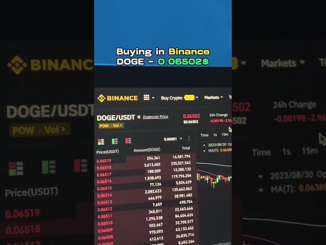 Dogecoin Crypto Arbitrage Strategy | Dogecoin Crypto Trading #trading #dogecoin
