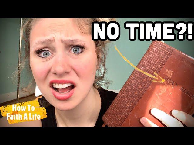 HOW TO MAKE TIME FOR BIBLE STUDY || busy christian mom make time for Jesus spending time with God