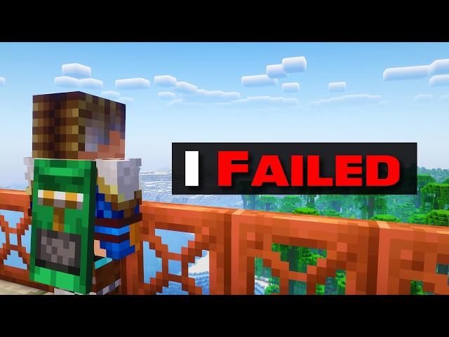 I Failed...