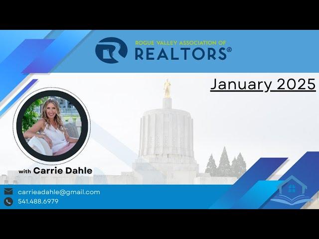 January 2025 RVAR President's Report with Carrie Dahle