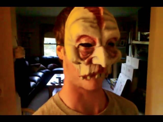 Greg in Halloween Mask
