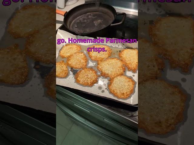 10 min 1 ingredient Keto Cheese Crisps