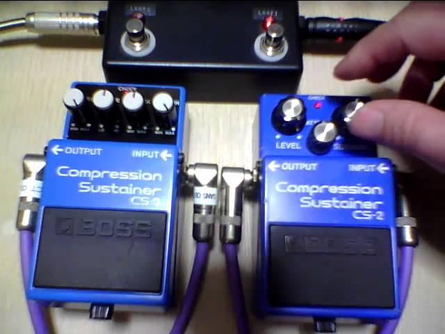 BOSS CS-2 CS-3　Compression/Sustainer