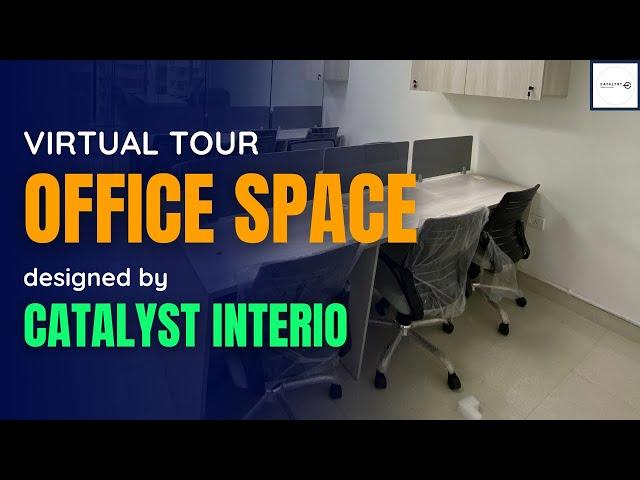 Office Tour - 1045 Sq Ft Office designed by Catalyst Interio | Office Interior Design