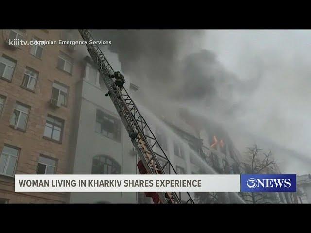 Woman living in Kharkiv shares her experience of life trapped inside her own home