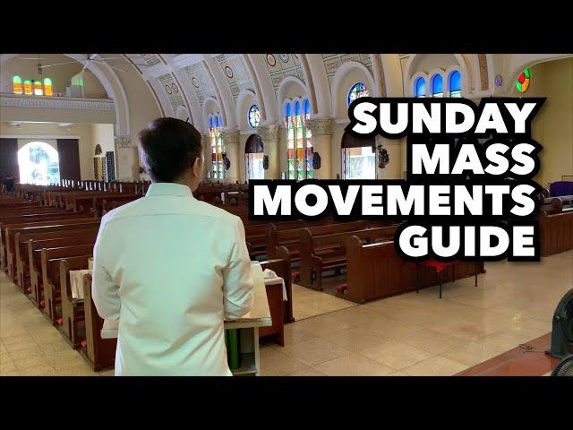 TRAINING: Sunday Mass Movements Guide for Lectors and Commentators