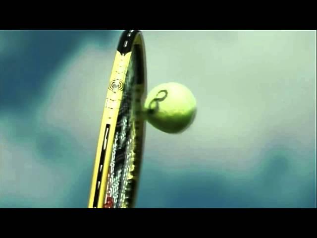 142mph Serve - Racquet hits the ball 6000fps Super slow motion (from Olympus IMS)