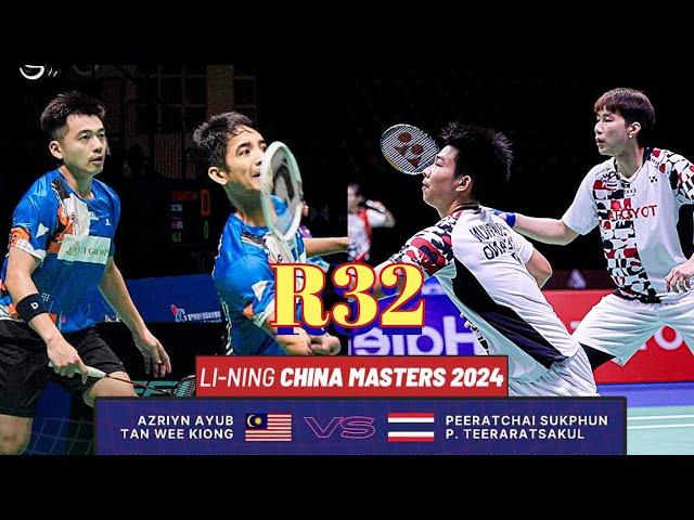 Yess Menang!!Tan Wee Kiong-Azriyn Ayub Mara Ke Pusingan R16!!Paduu!! |China Masters 2024|