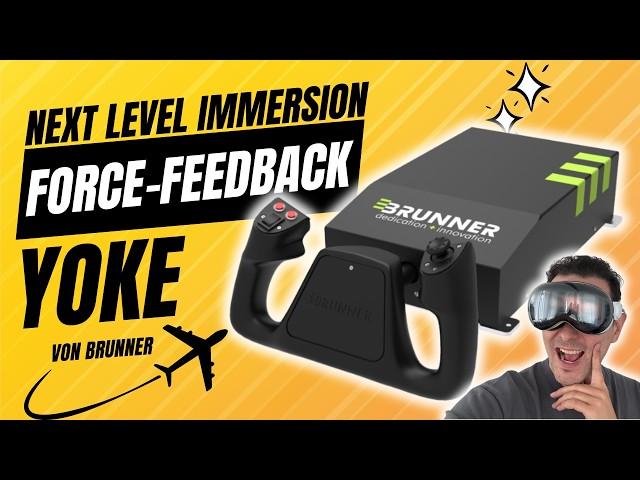 Erlebt Unglaublichen Force-Feedback Realismus – Dieser Yoke Verändert Alles für Flight Simmer!