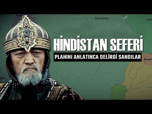 Timur'un Müthiş Savaş Planı | Harita Üzerinde Anlatım | Hindistan Seferi