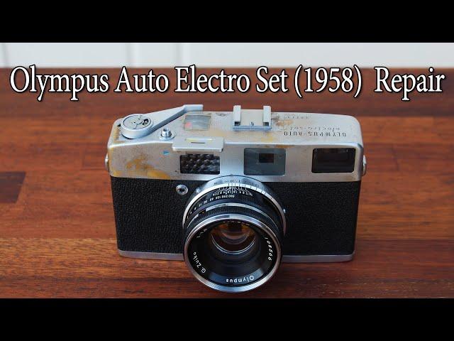 올림푸스 오토 일렉트로셋 Olympus Auto Electro Set(1958) Repair