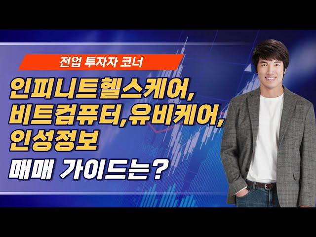 인피니트헬스케어,비트컴퓨터,유비케어,인성정보 - 포지션 괜찮은 헬스케어 관련주,매매 가이드