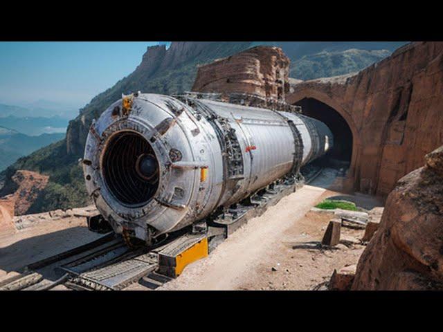 America's Secret Machine! They Drill the Mountain in One Day