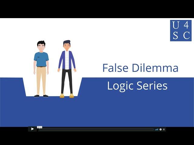 False Dilemma: Either Love it or Fear it - Logic Series | Academy 4 Social Change