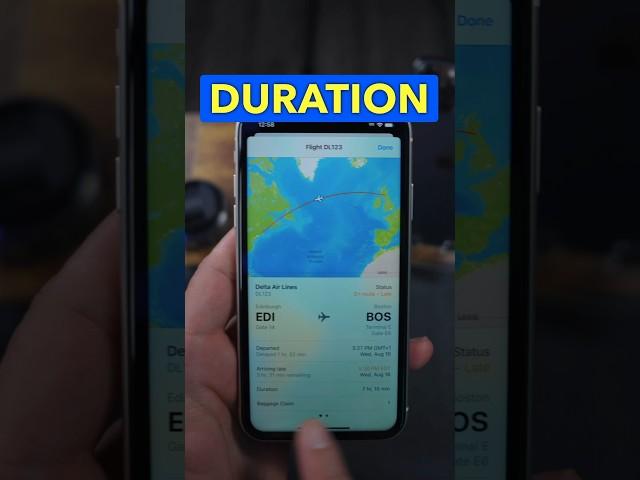Track Flight Info on iPhone in Messages App #techtips #iphone #flighttracking #helpingothers #ios