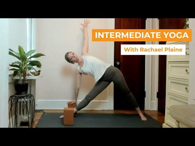 Intermediate Yoga with Rachael Plaine