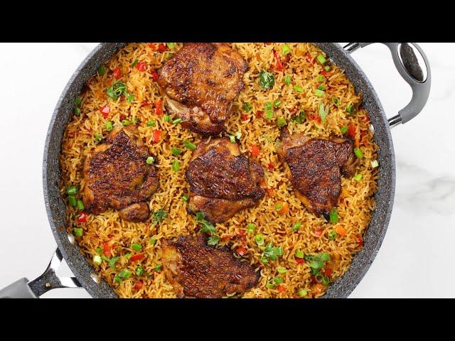 Crazy Delicious one pot CHICKEN AND RICE