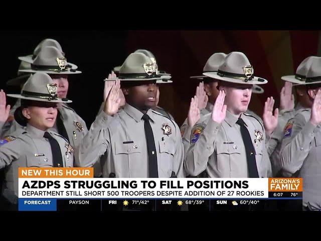 Arizona Department of Public Safety cadets graduate to troopers