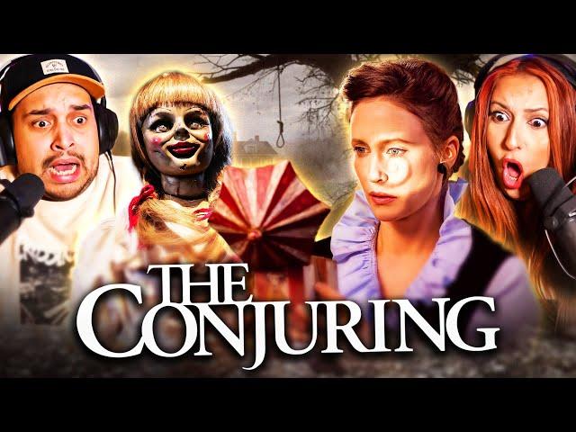 THE CONJURING (2013) MOVIE REACTION - A MASTERCLASS IN BUILDING TENSION! - REVIEW