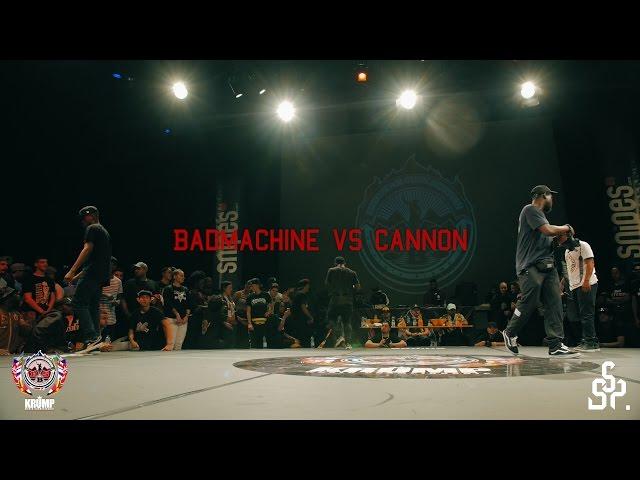 Badmachine vs Cannon | Male 1/8Final | EBS KRUMP WORLD CHAMPIONSHIP 2016