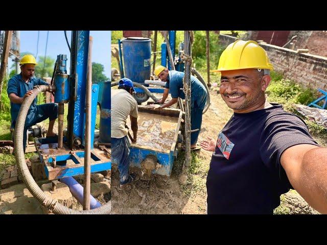 500 feet Borewell Drilling Within 12 Hours With Latest Technology | Borewell Drilling | #day8