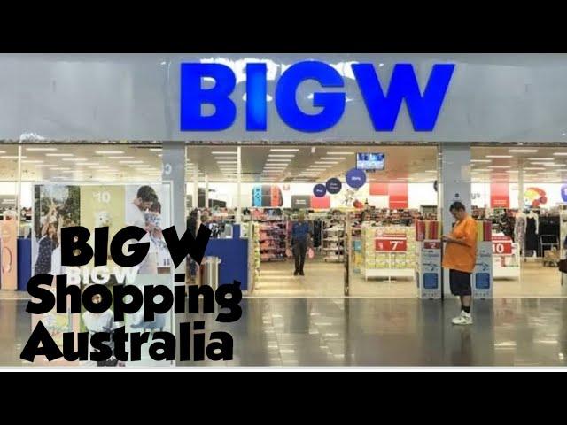 BIG W ... Shopping vlog in Australia