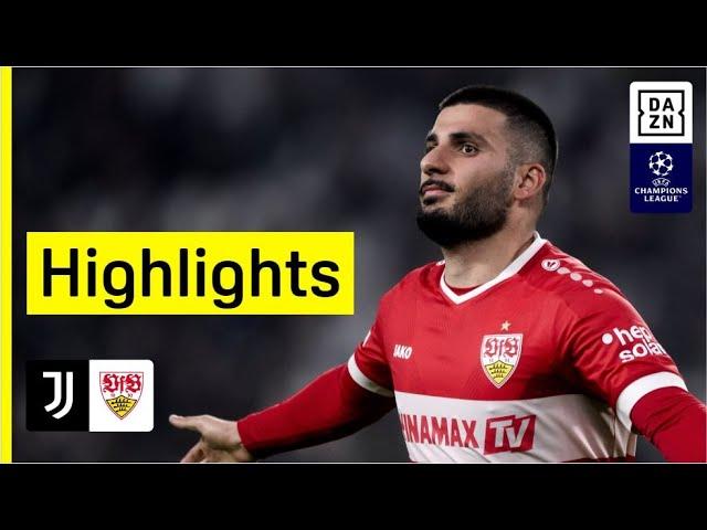 Juventus Turin - VfB Stuttgart | UEFA Champions League | DAZN Highlights