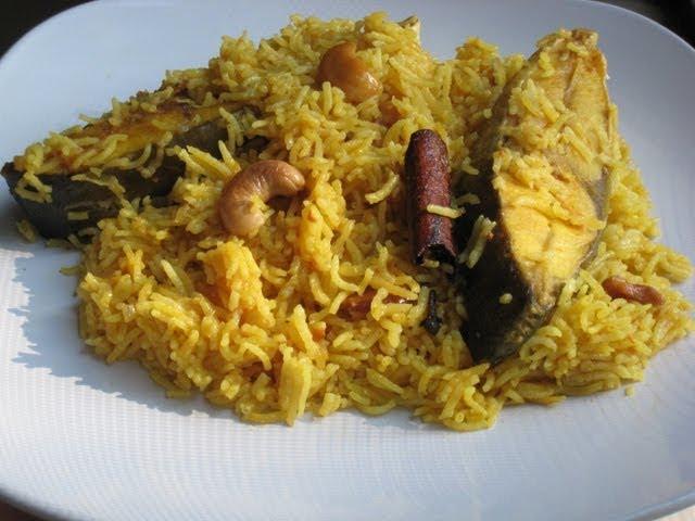 Fish pulao recipe
