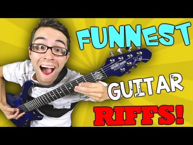 TOP 10 Funnest Guitar Riffs to Play!