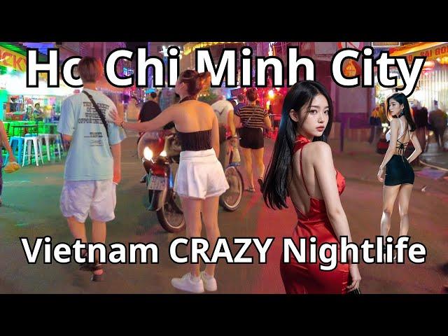 How is Vietnam NOW ? Bui Vien Walking Street - Ho Chi Minh City Vietnam at night