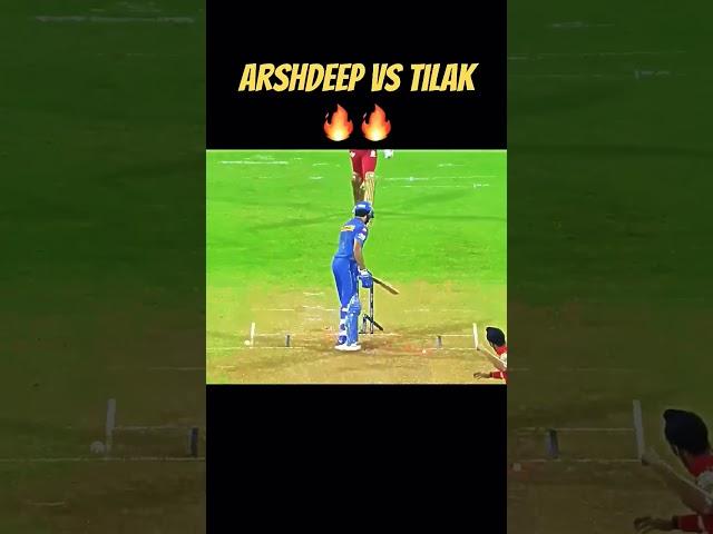 Arshdeep singh vs tilak varma cricket  video 