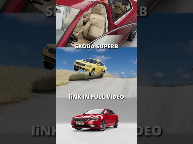 Free SKODA SUPERB Mod For BeamNG Drive