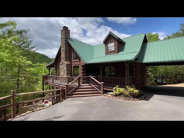 Stunning Smoky Mountain cabin for sale at 3660 Marian Lake Way