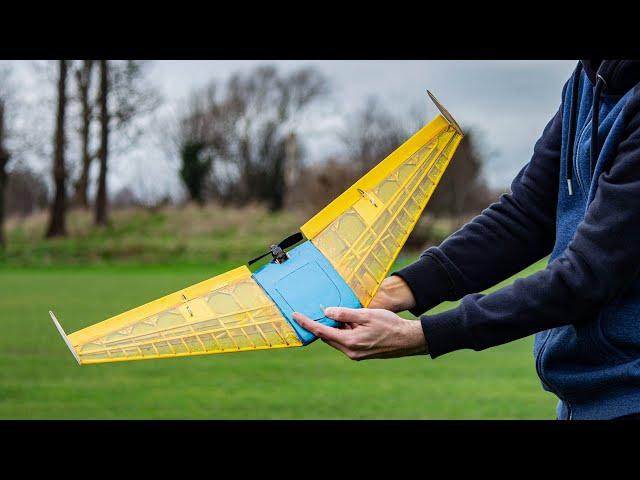 Design & Build of a Flying Wing (With Balsa Wood) + Project Files