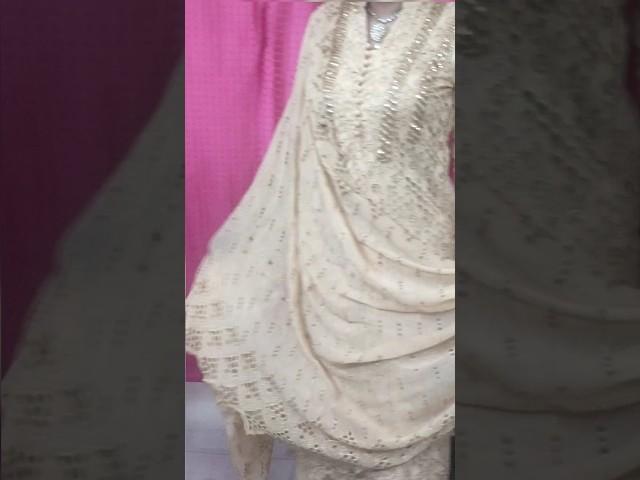 Pakistani Chikankari Kurti Palazzo #kurti #trending #shorts #youtubeshorts #viral #pakistanifashion