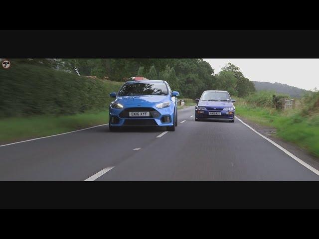 Ford Focus RS and Ford Escort Cosworth TV Advert