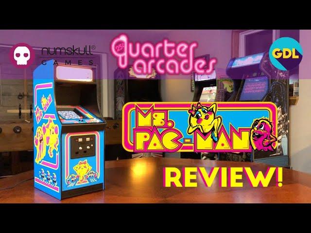 Mini Ms Pac-Man! Quarter Arcades Ms Pac-Man Review! A 1/4 (quarter scale) replica of arcade classic!