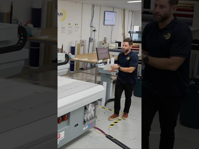 Going behind the scenes to see how our Cranio labels and decals are printed using a Canon Arizona!