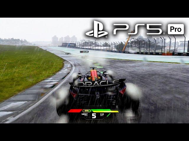 F1 24 PS5 Pro Gameplay - 4K 60fps Ray Tracing