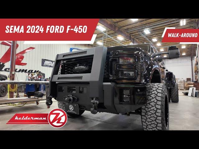 SEMA BUILD #1 - 2024 FORD F-450 W/ NEW 2-3” KIT