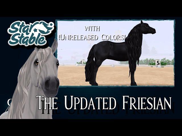 SSO - The new Friesian Horse - !ALL! colors, gaits and special mane style