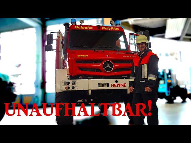 Mit UNIMOG gegen Waldbrand und Unwetter bei der Feuerwehr | Vorstellung U4023 TLF2000