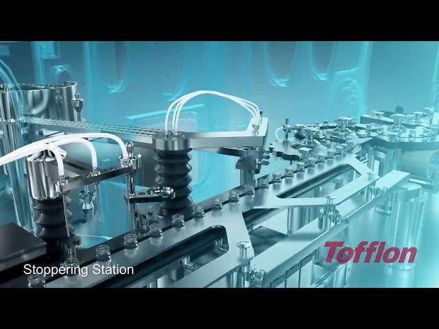 Tofflon 120VPM Vial Filling Line