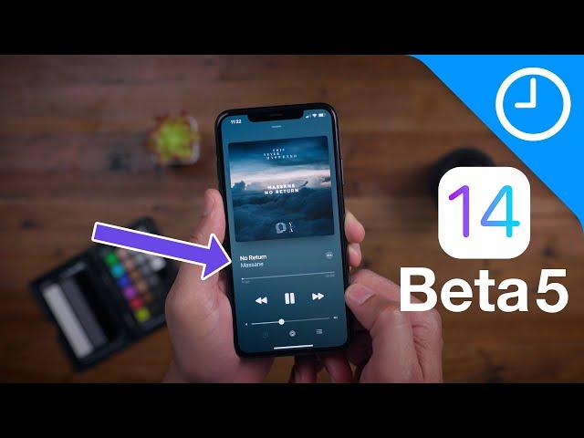 iOS 14 beta 5 - Top Features/Changes - Hybrid time picker!