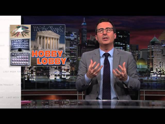 Hobby Lobby: Last Week Tonight with John Oliver (HBO)