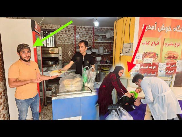 The most delicious stew of Vahid restaurant : Vahid prepares food for his sick mother and wife