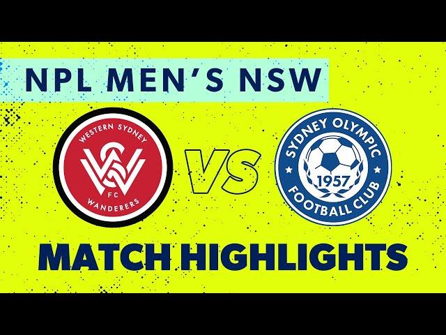 NPL Men's NSW Round 17 Highlights – WSW v Sydney Olympic